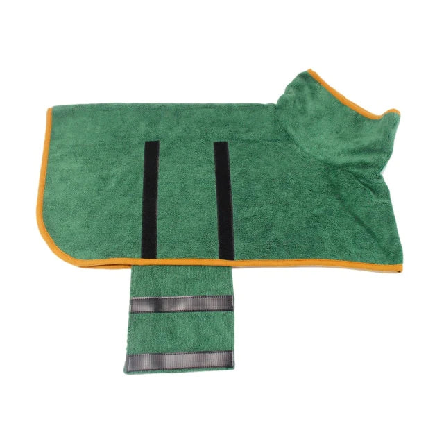 Bathrobe For Dogs Quick-Drying Dog Bath Towel For Dog