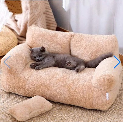 Luxury Cat Plush Bed