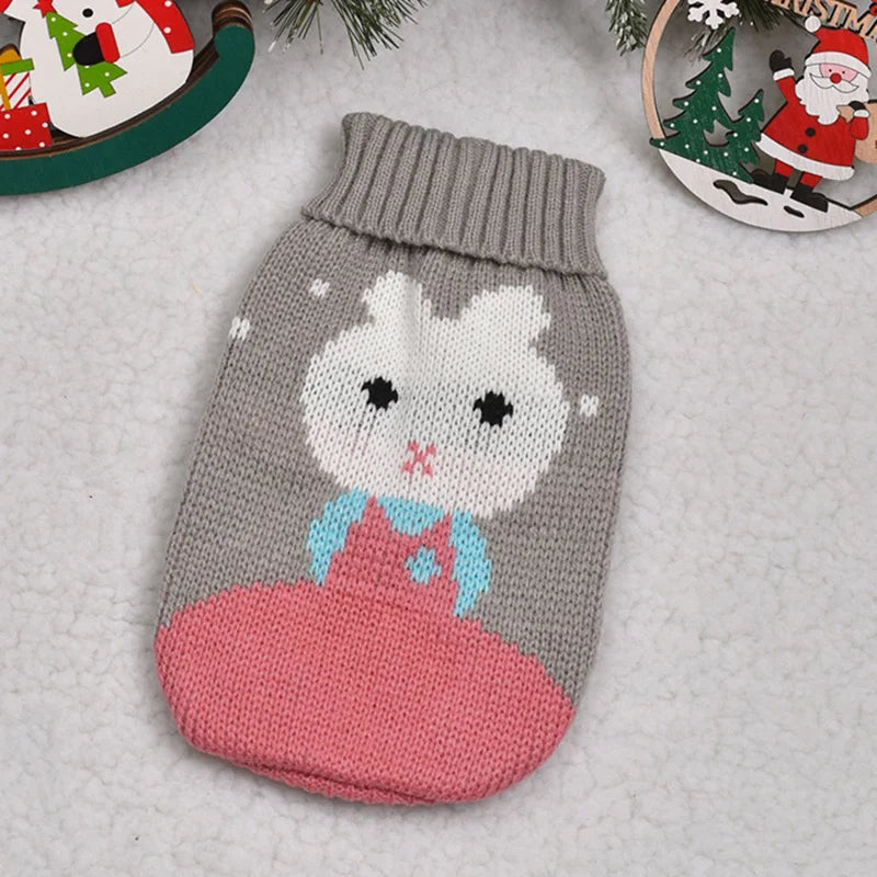 Christmas Cat Sweater Winter Warm Pet Costume for Cats Kedi katten Sphynx Clothing Mascotas Clothes for Dog Animals