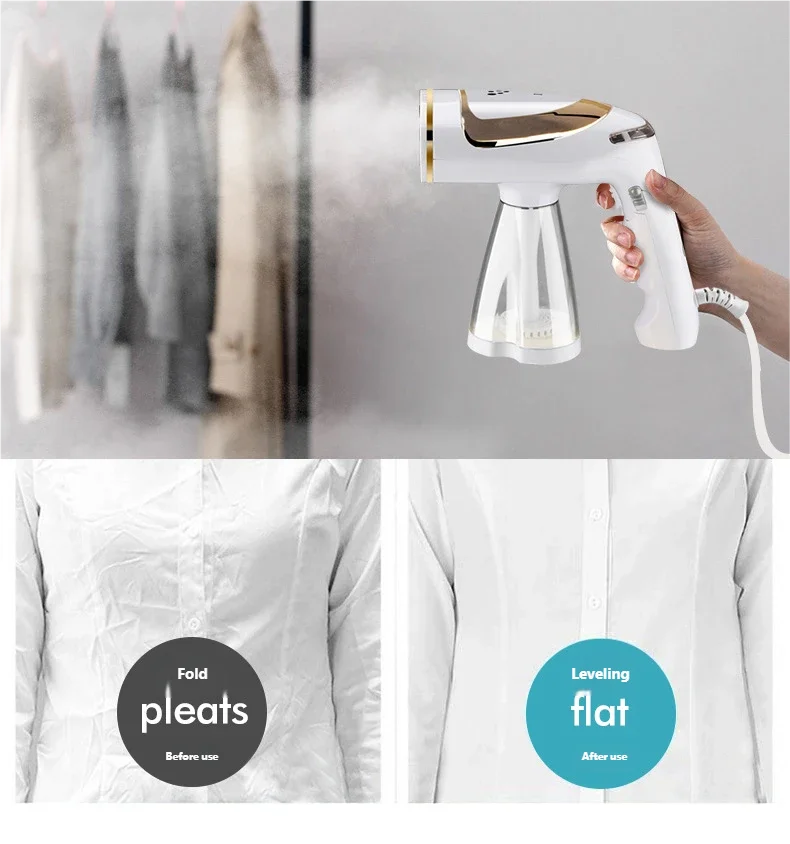 Electric Garment Steamer For Clothing Iron Steamer For Clothes New Portable Hanging Ironing Machine Household