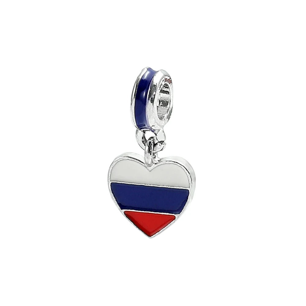 New For Arrival 14 Countries Flag Small Charms Usa/Es/Uk/Fr/Ca/It Flag Pendant For DIY Bracelets Necklace Making For Handmade Jewelry Accessory With For You Accessories Creative Gift