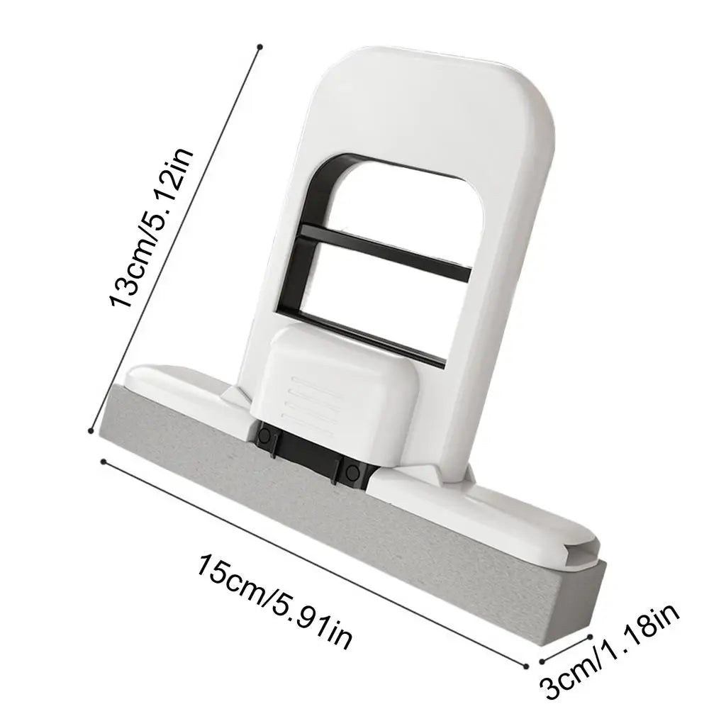 Mini Handheld Mop Folding Powerful Squeeze Home Cleaning Mops with Sponge Self-squeezing Floor Washing Mops Desk Window Car