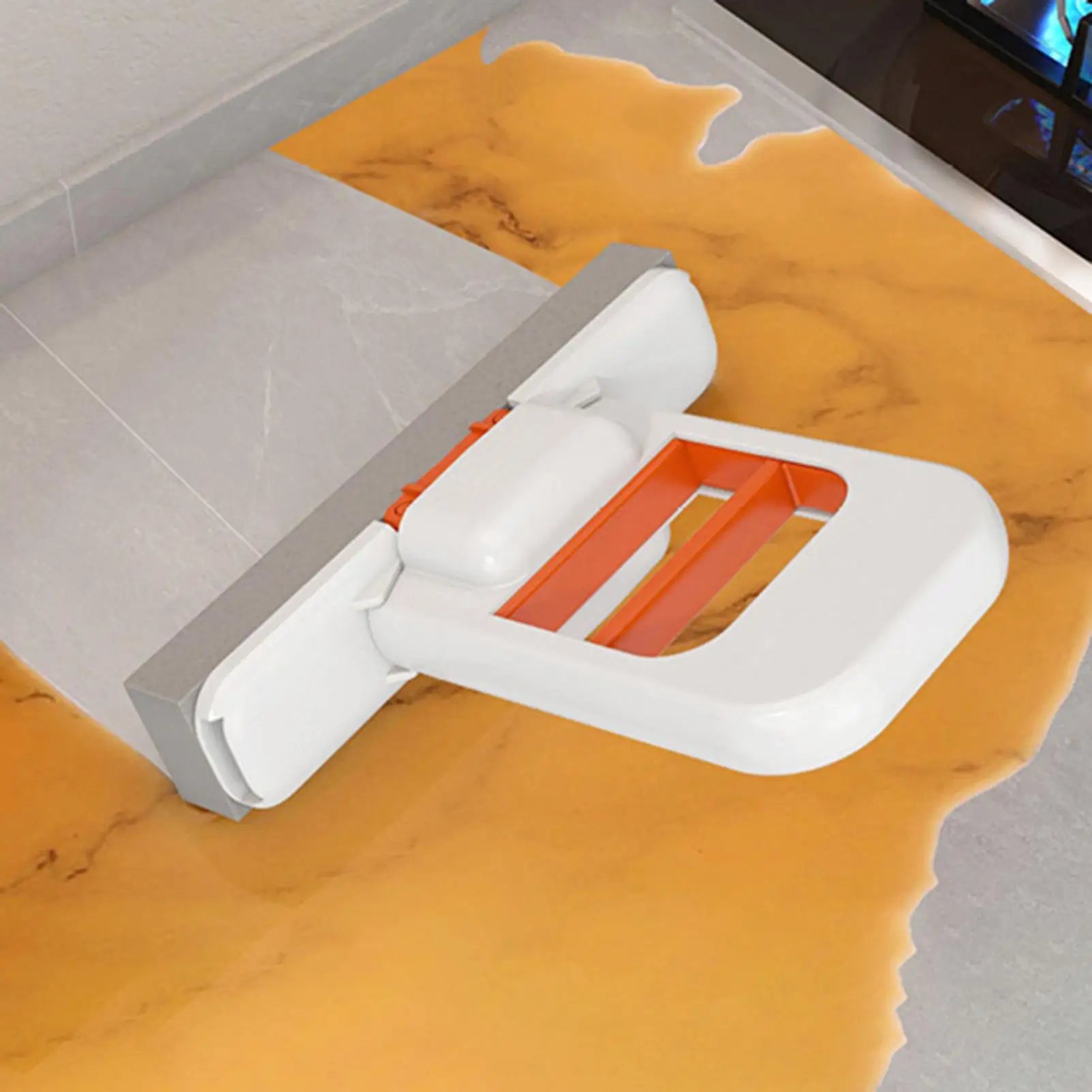 Mini Handheld Mop Folding Powerful Squeeze Home Cleaning Mops with Sponge Self-squeezing Floor Washing Mops Desk Window Car