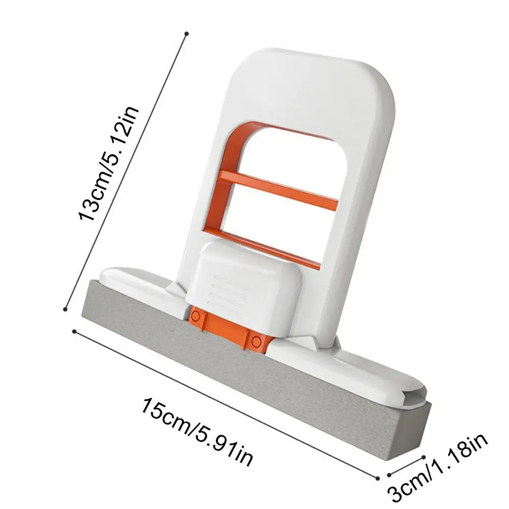 Mini Handheld Mop Folding Powerful Squeeze Home Cleaning Mops with Sponge Self-squeezing Floor Washing Mops Desk Window Car