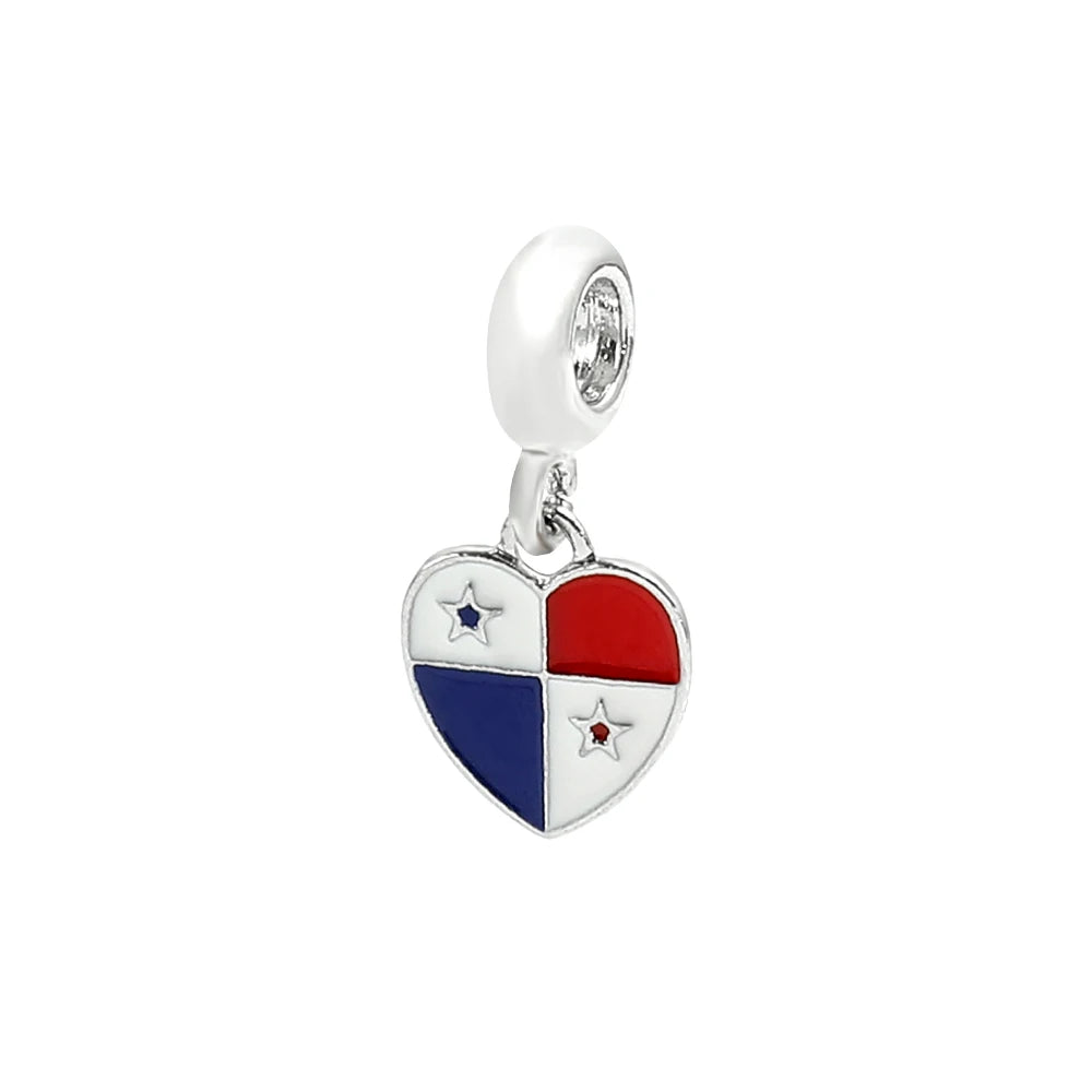 New For Arrival 14 Countries Flag Small Charms Usa/Es/Uk/Fr/Ca/It Flag Pendant For DIY Bracelets Necklace Making For Handmade Jewelry Accessory With For You Accessories Creative Gift