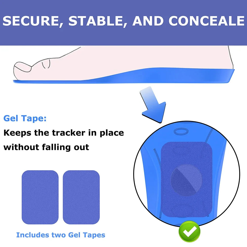 Insole for Airtag, Shoe Inserts for Kids and Old People, Holder Case for Airtag to Track Your Steps and Shoes