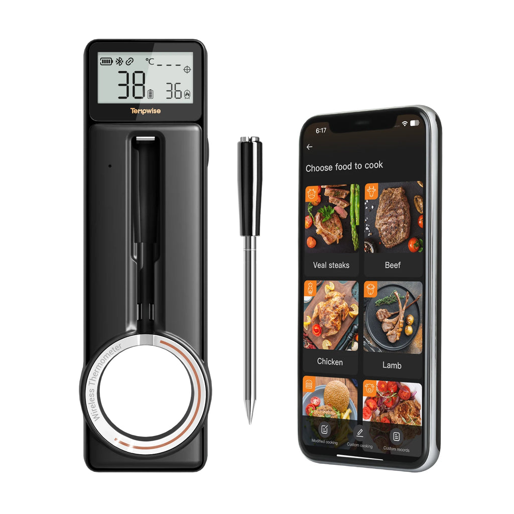 INKBIRD meat thermometer wireless grill thermometer 4 Probes Home Smart Bluetooth with Alarm For BBQ Cook Grilling thermometer