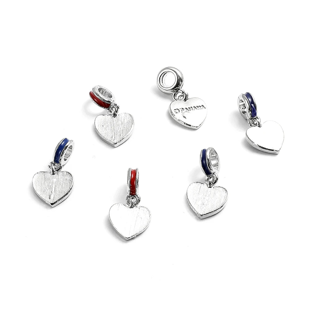 New For Arrival 14 Countries Flag Small Charms Usa/Es/Uk/Fr/Ca/It Flag Pendant For DIY Bracelets Necklace Making For Handmade Jewelry Accessory With For You Accessories Creative Gift
