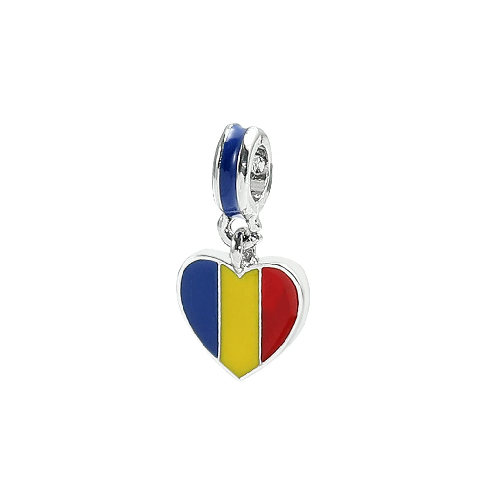New For Arrival 14 Countries Flag Small Charms Usa/Es/Uk/Fr/Ca/It Flag Pendant For DIY Bracelets Necklace Making For Handmade Jewelry Accessory With For You Accessories Creative Gift